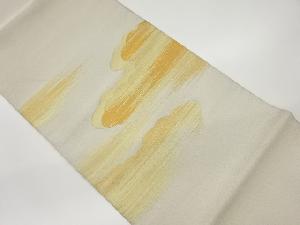 綴れ雲・霞模様織出し袋帯